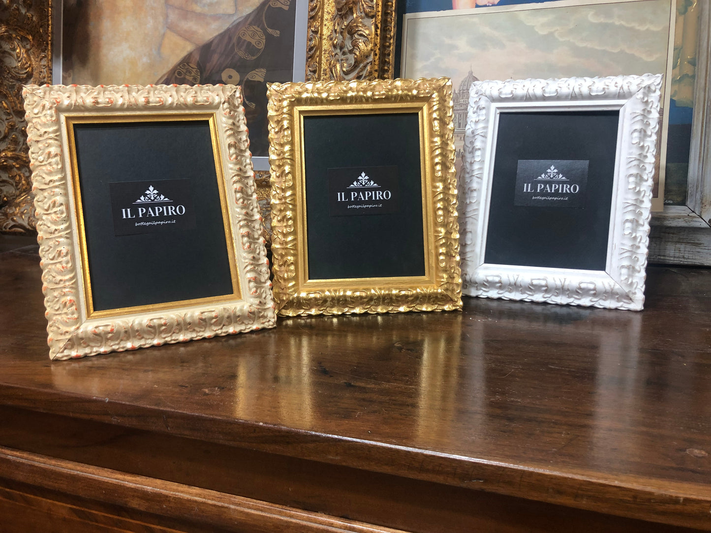 BERNINI - Portafoto oro