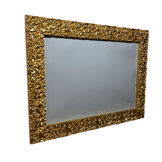 LITTLE ITALY - Specchio con cornice in oro retroilluminata